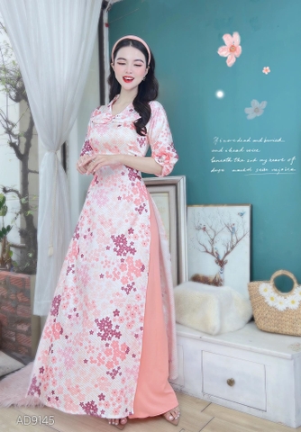 Áo Dài Bạch Tuyết AD9145 (áo lẻ)