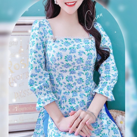 Áo Dài Xốp Tay Chun AD9122 (áo lẻ)
