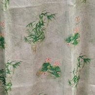 Áo Dài Ren 5 Cánh Vân Gấm AD1418 (áo lẻ)