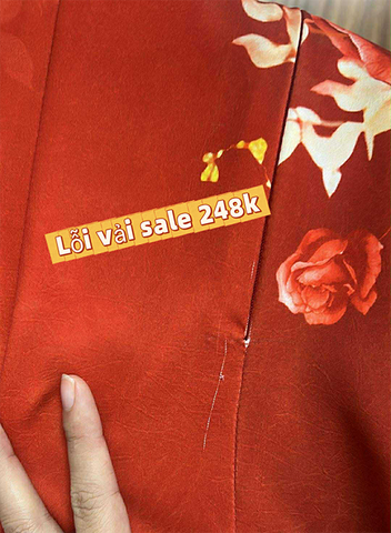 Áo Dài Rose Phượng AD2968 (áo lẻ)