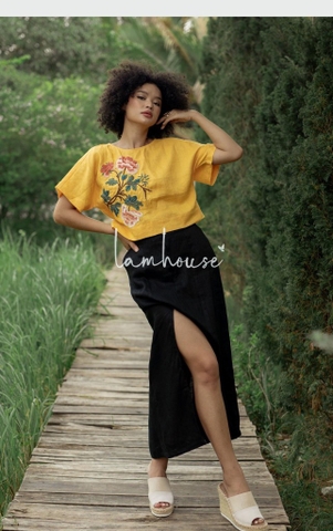 Elegant Skirt 1 (Xẻ Trước)