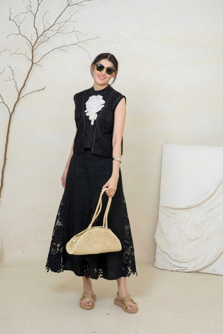 Chân Váy Phối Ren