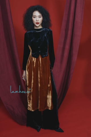 Áo Dài Ghi Lê Nhung