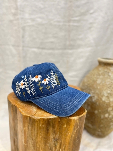 Mũ Thêu Dark Jean