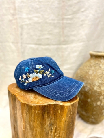 Mũ Thêu Dark Jean