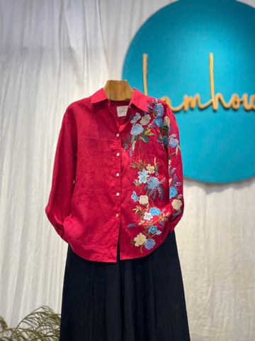 Sơ Mi Hoa Hồng Mini