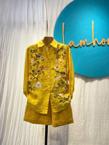 Sơ Mi Vườn Hoa Nhỏ