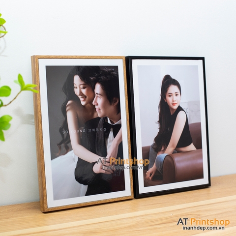 ảnh tráng gương khung để bàn