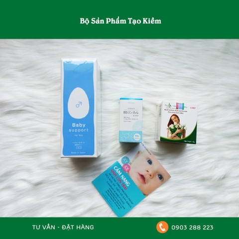 BỘ SP TẠO KIỀM - HỖ TRỢ SINH BÉ TRAI