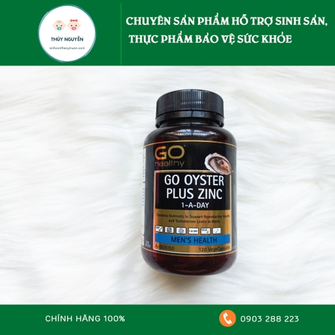 Viên uống Go Healthy Hàu đen 120v