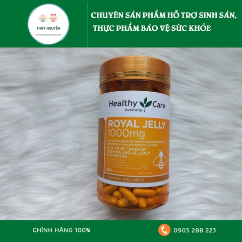 Sữa Ong Chúa Healthy Care Úc 365 Viên