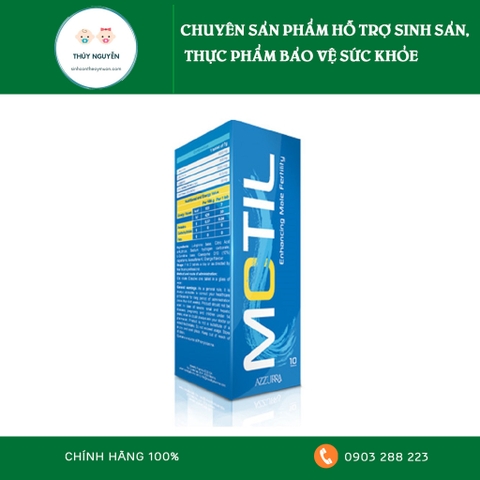 Thuốc Bổ Tinh trùng Motil
