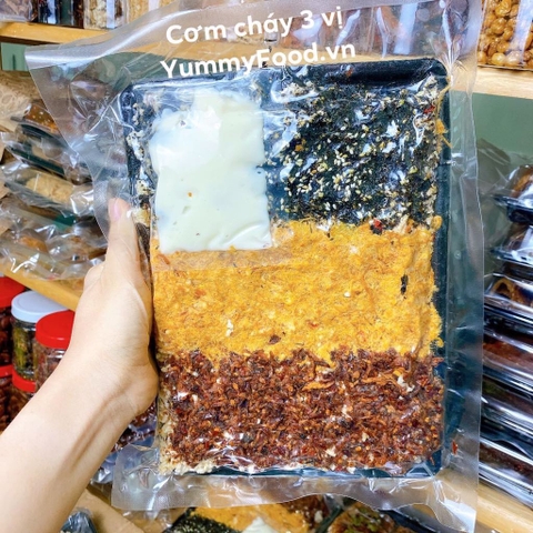 CƠM CHÁY 3 VỊ