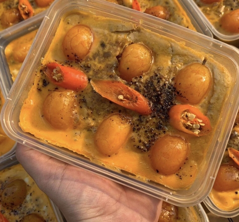 Mắm Chưng Trứng Muối