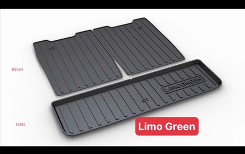 Lót cốp, tấm lót lưng ghế xe Vinfast Limo green chất liệu nhựa không thấm nước, dễ vệ sinh