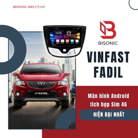 MÀN HÌNH ANDROI THEO XE VINFAST FADIL