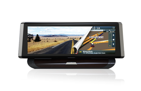Camera hành trình Vietmap D19 camera kép kèm dẫn đường đặt taplo