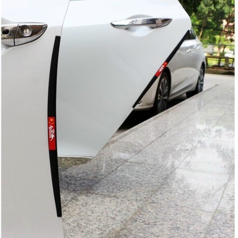 Bộ 4 miếng chống xước cánh cửa và hông xe nẹp dài SPORT chống va đập trầy xước cánh cửa ô tô, xe hơi