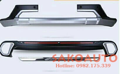 cản ốp trước sau outlander