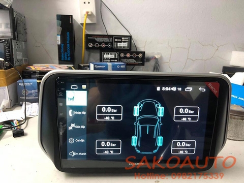 màn hình hyundai santafe 2019