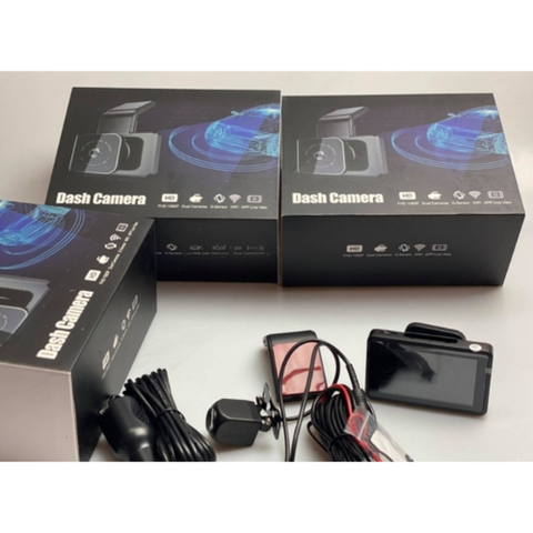 Camera hành trình Carcam K10 hai mắt tích hợp GPS + WIFI