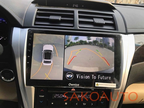 LẮP CAMERA CHO XE CAMRY