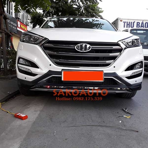 xe hyundai tucson độ cản trước và cản sau