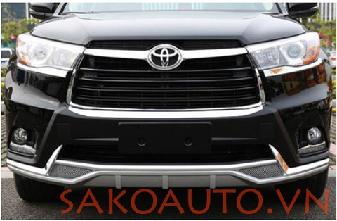 cản ốp trước toyota highlander
