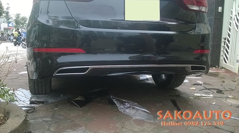 xe hyundai elantra lắp líp pô