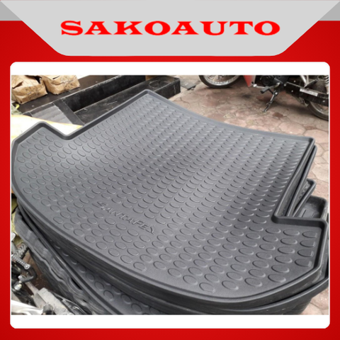 Lót cốp nhựa cao cấp theo xe HUYNDAI SANTAFE 2019 - 2024