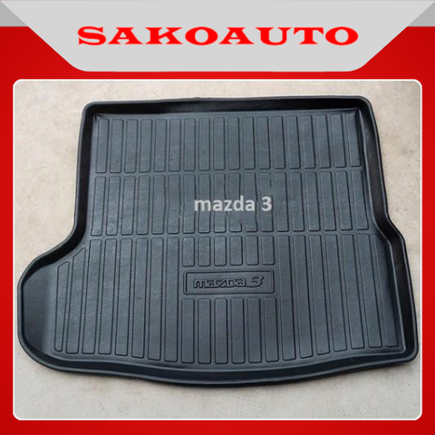 Lót cốp nhựa dẻo không mùi theo xe Mazda 3 2015 - 2019 sedan hàng cao cấp