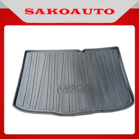 Lót cốp ô tô xe Hyundai Venue 2024 2025 | nhựa dẻo, ko mùi, dễ vệ sinh lau rửa