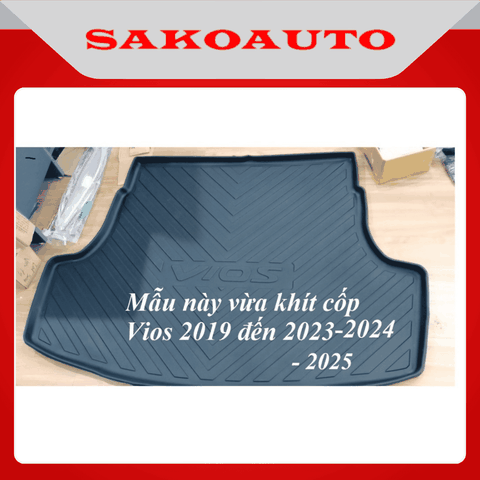 LÓT CỐP TOYOTA VIOS 2021 - 2025 | MẪU DÀY ĐẸP