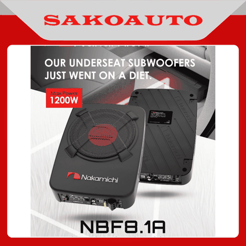 LOA SUB GẦM GHẾ NAKAMICHI 8.1A, LOA SUB NAKAMICHI