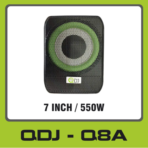 Loa sub QDJ Q8A, Bùng Nổ Âm Trầm, Nâng Tầm Trải Nghiệm Lái Xe