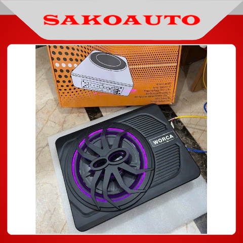 Loa Sub WORCA 10 INCH Gầm Ghế | TẶNG KÈM THEO DÂY AV CHO ÂM THANH HAY TUYỆT ĐỐI