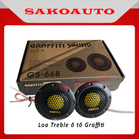 LOA TREBLE GRAFFITI SOUND CHO Ô TÔ | LOA TÉP GRAFFITI XE HƠI