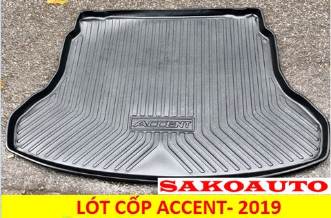 Lót cốp accent 2018, khay để đồ cốp sau accent 2018, cốp sau accent 2019