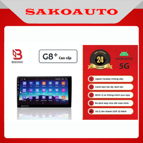 Màn hình Bisonic G8 cao cấp