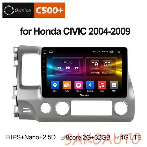 dvd honda civic2010