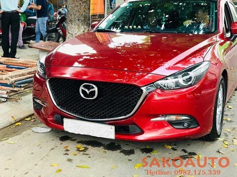 mazda 3 2019 độ mặt calang sao rơi