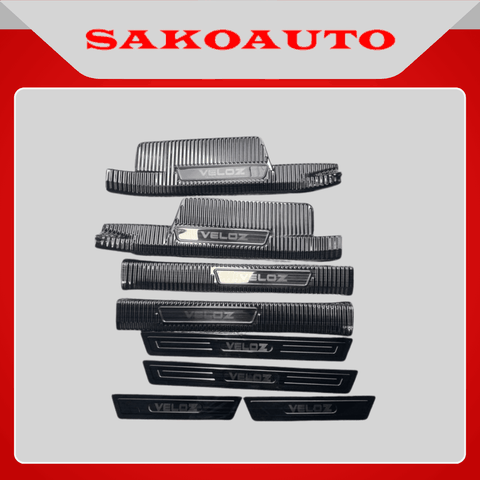 Ốp bậc cửa, Nẹp Bước Chân Veloz 2022 - 2025 | Mẫu Titan Cao Cấp