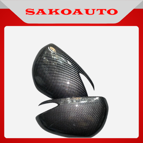 Ốp gương chiếu hậu cacbon xe Santafe 2019 - 2021