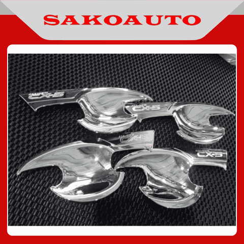 ỐP HÕM CỬA XE MAZDA CX5 2015 - 2017 CHẤT LIỆU NHỰA MẠ CROM CAO CẤP