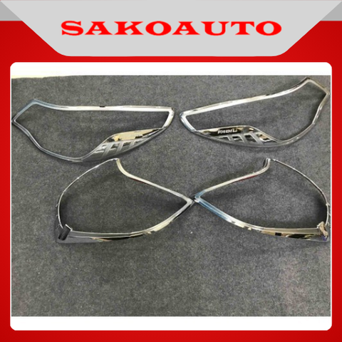 Ốp viền đèn Pha đèn Hậu mạ Crom xe fadil