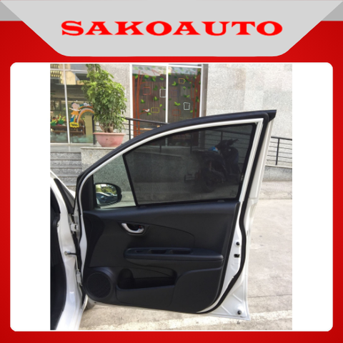 Rèm che nắng xe Honda Brio có nam châm - bộ 4 tấm