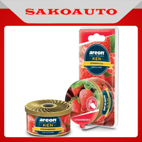 Sáp thơm ô tô Areon Ken Strawberry – Hương dâu tây