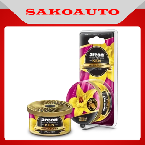 Sáp thơm ô tô Areon Ken Vanilla Bubble Gum
