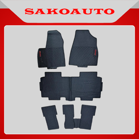 Thảm lót sàn cao su dành cho xe INNOVA CROSS 2023 - 2025 -2026chữ đỏ