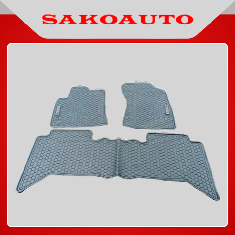Thảm Lót Sàn Cao Su Xe Toyota HILUX 2016 - 2022 | Hàng cao su đúc, không thấm nước, dễ dàng vệ sinh lau rửa - Nissin